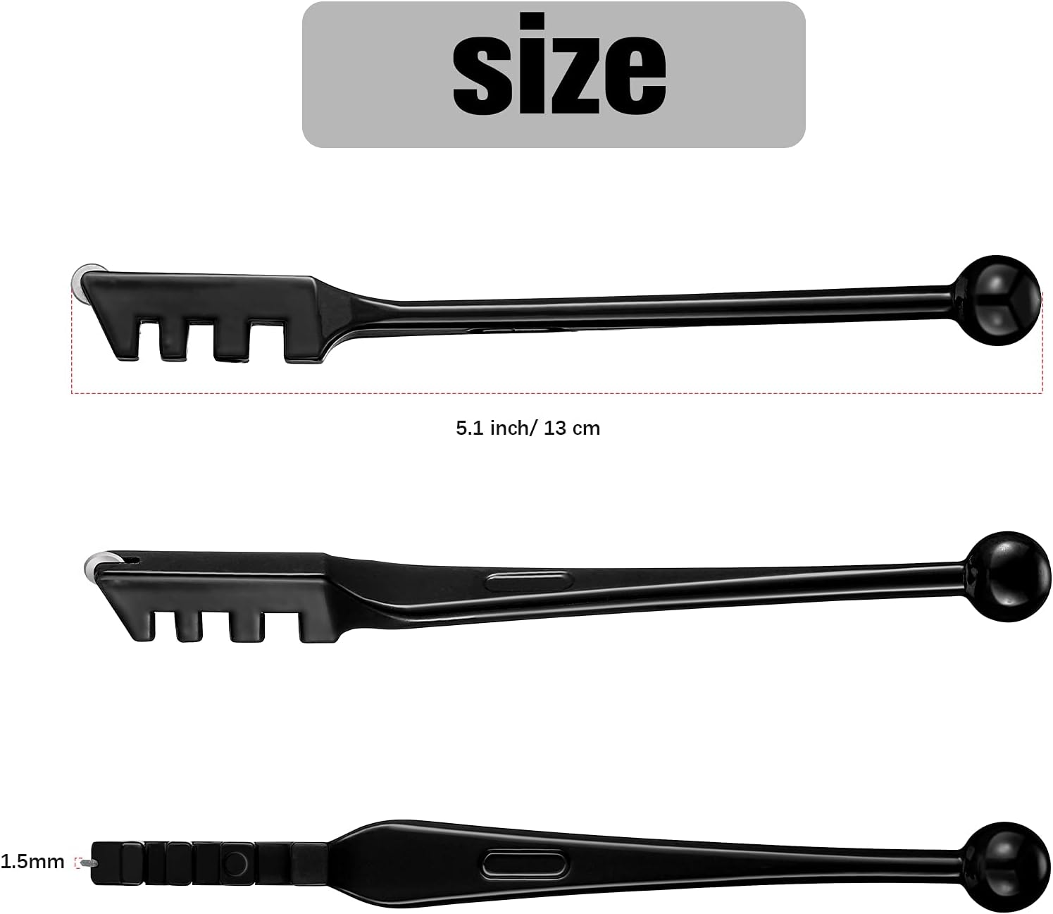 6 Pieces Glass Cutter DIY Glass Cutter Tool Carbide Tip Mirror Cutter