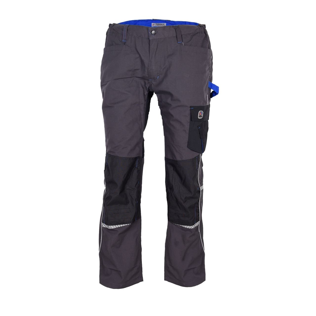 Westfalia Bundhose für Beruf und Hobby, Farbe grau-royal, Gr. 52