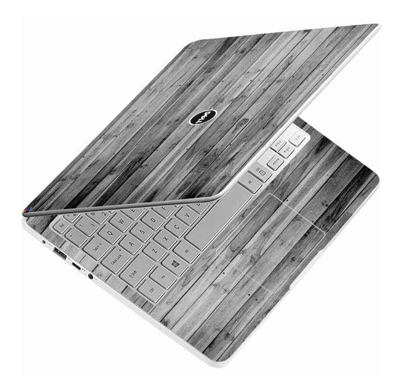 Glossy Designs Full Body Laptop Skin Upto 15.6 inch Sticker Compatible for Dell/HP/Lenovo/Acer/Sony All Laptop Size Upto 14 to 15.6 Inch - Dell On Monocrome Wooden (B0B9YJL3QF) Amazon Price History, Amazon Price Tracker