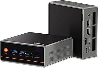 Trycoo Mini PC Gaming, Ryzen 5 5600H (Beats 5700U/7430U),AMD Micro pc Mini Desktop Computer 32GB DDR4 RAM/1TB SSD,Type-C/H Price In India
