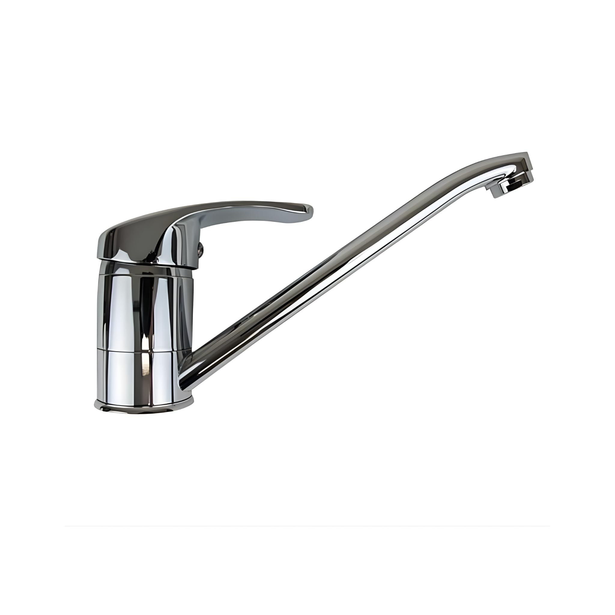 Fregadero Industrial Acero Inoxidable | 1 Seno con Escurridor | 800x500x850 mm | Acabado Pulido Satinado | Ideal Hostelería, Barra y Cocina Profesional (Derecha, Grifo monomando 2 aguas)