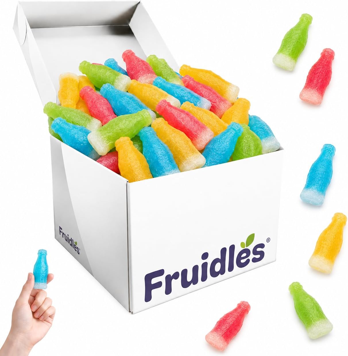 Fruidles Original Wax Bottles Candy Drinks, Nik-L-Nip Liquid Filled Mini Drinks, Party Favorite Treats (5 Pounds (Bulk))