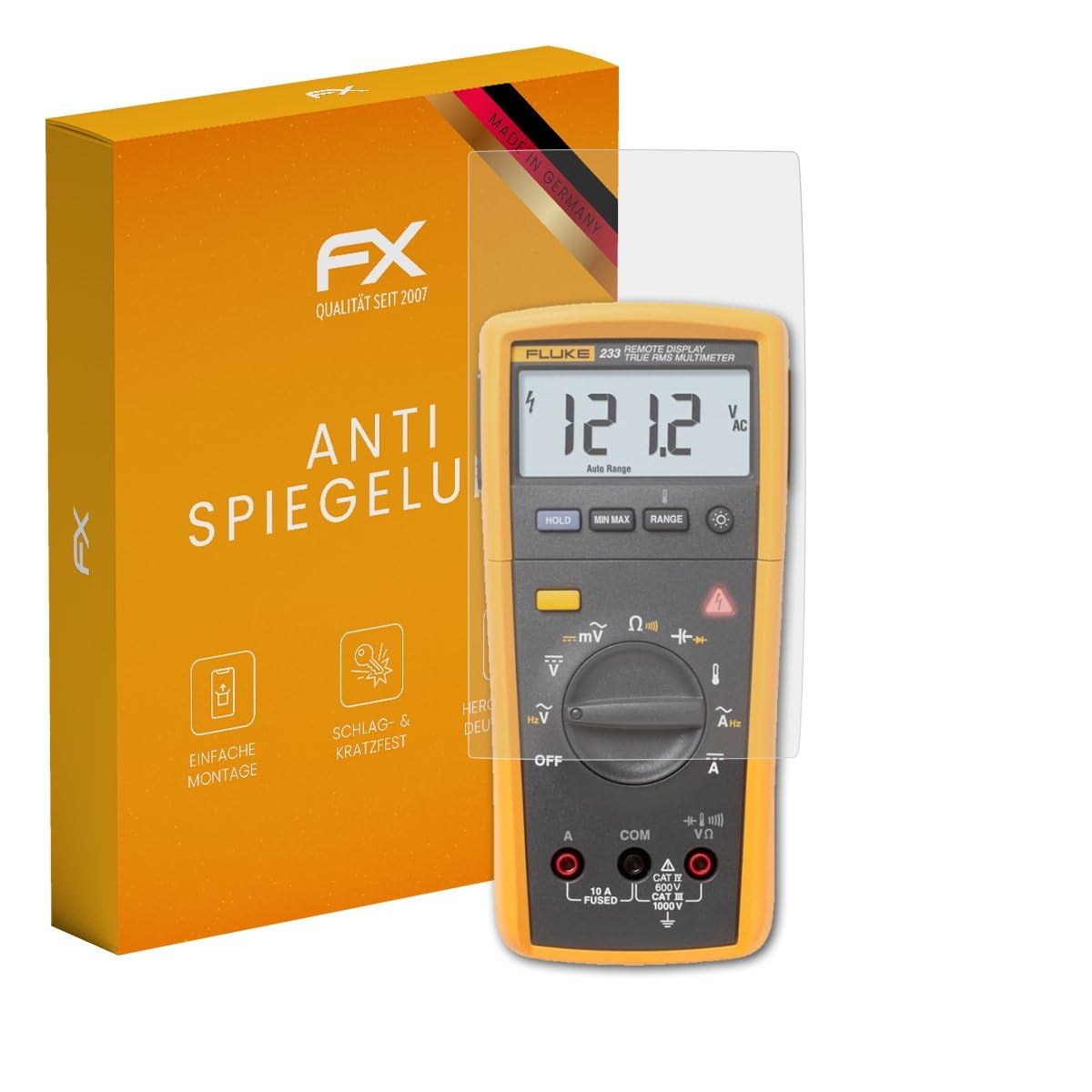 atFoliX Schermbeschermer compatibel met Pax A50 Beschermfolie, ultra-helder FX Schermfolie (2X