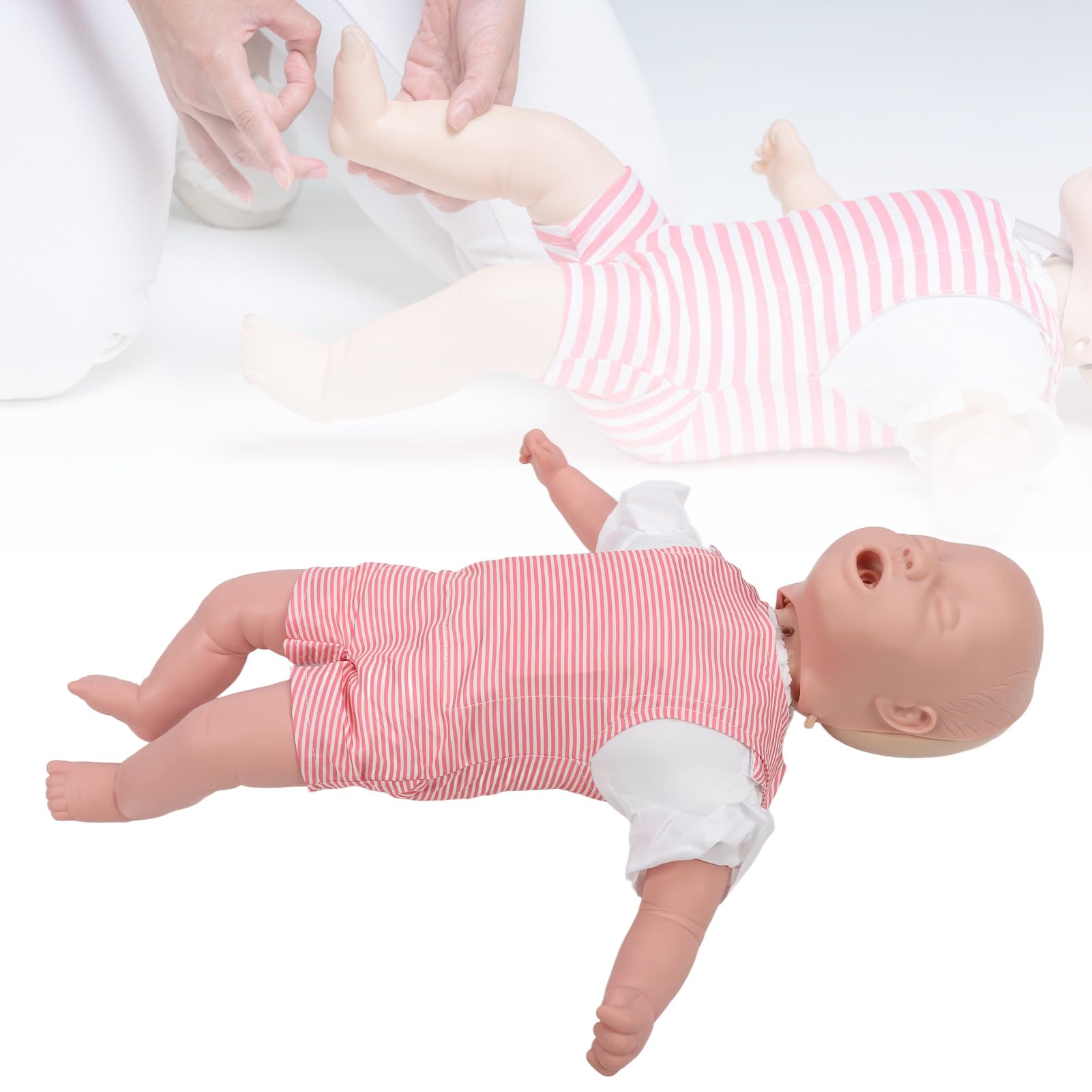 Manichino Professionale Addestramento Infantile, Modello Pronto Soccorso Infantile, Modello di Addestramento per Pratica Medica, per Manichino di Addestramento o Sussidio Didattico