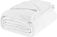Vista 546 de BEDELITE Fleece Blanket White Throw Blanket for Couch & Bed, Luxury Plush Cozy Fuzzy Blanket 50" x 60", Super Soft Warm Lightweight Throw Blanket