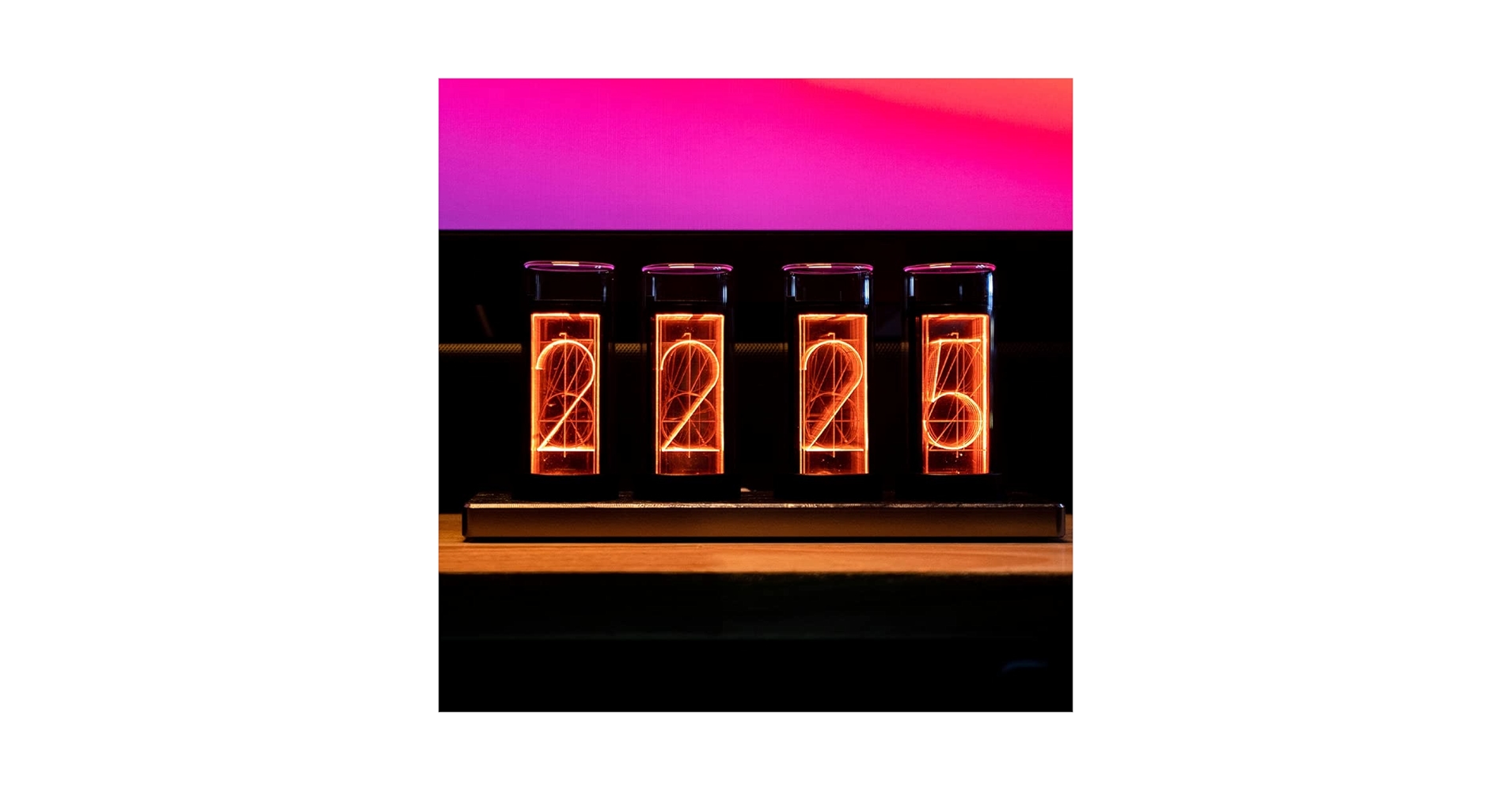 Amazon.com: GUAZI STORE Simulate Nixie Clock, RGB Creative