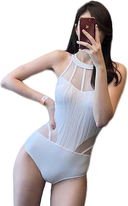 レディース水着 M グレー　新品未使用 水着 レディース 体型カバー セパレート ビキニ ハイウエスト