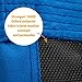 Royal Oak Saucer Tree Swing,Giant 40 Inches with Carabiners and Flags, Heavy Duty 1680D Oxford Fabric,700 lb Weight Capacity, Steel Frame,Waterproof, Easy Install Step by Step Instructions (Blue)