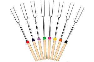 8-Piece Extendable Marshmallow Roasting Sticks