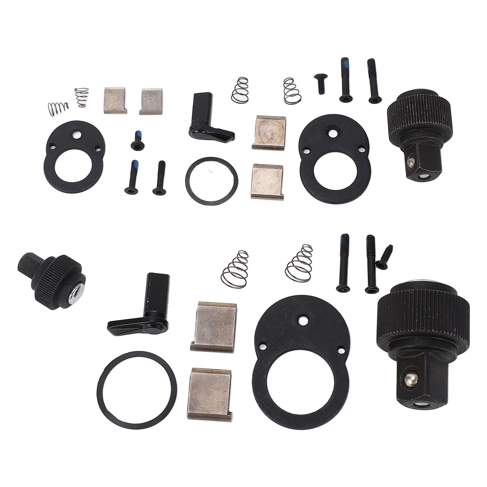 Ausla Kit de Réparation de Tête à Cliquet, Accessoires Complets, Améliore l'efficacité, pour les Besoins de Réparation, avec les Accessoires Nécessaires