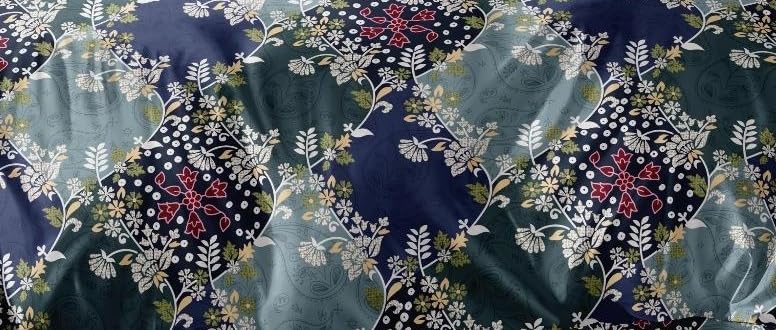 Image of 3D Print Cotton Feel Glace Cotton All Round (Elastic Fitted) Single Bed Bedsheet with 1 Pillow Cover- 4 Feet x 6 Feet - 48 Inches x 72 Inches x 6 Inches(Multi)
