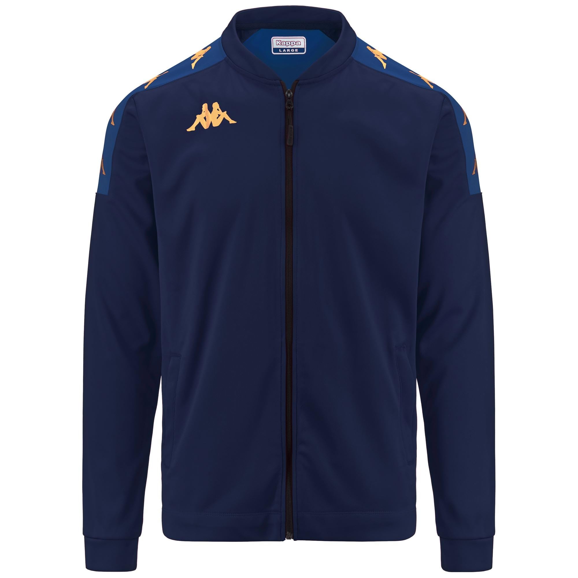 Kappa Giullio Sweat Banda, bleu marine, taille XL, homme