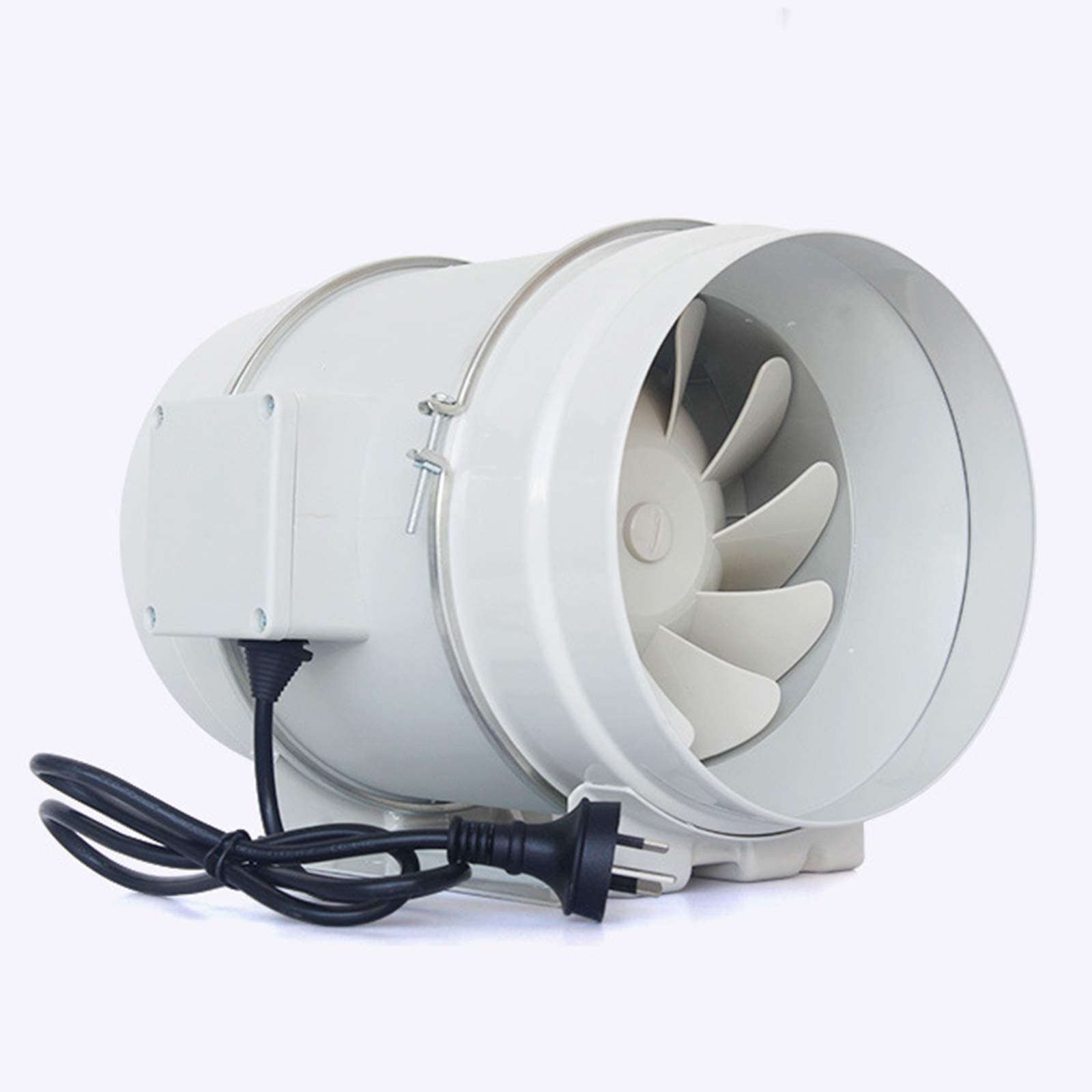 Aspiratore da 8"Aspiratore assiale Silenzioso per Bagno Camera da Letto 128W 840m3 / h