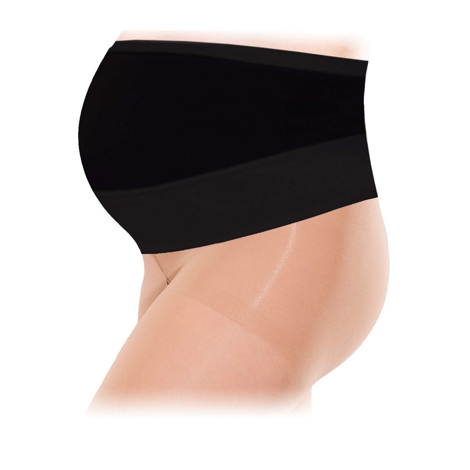 PreggersMaternity Support Band (Black, Medium)