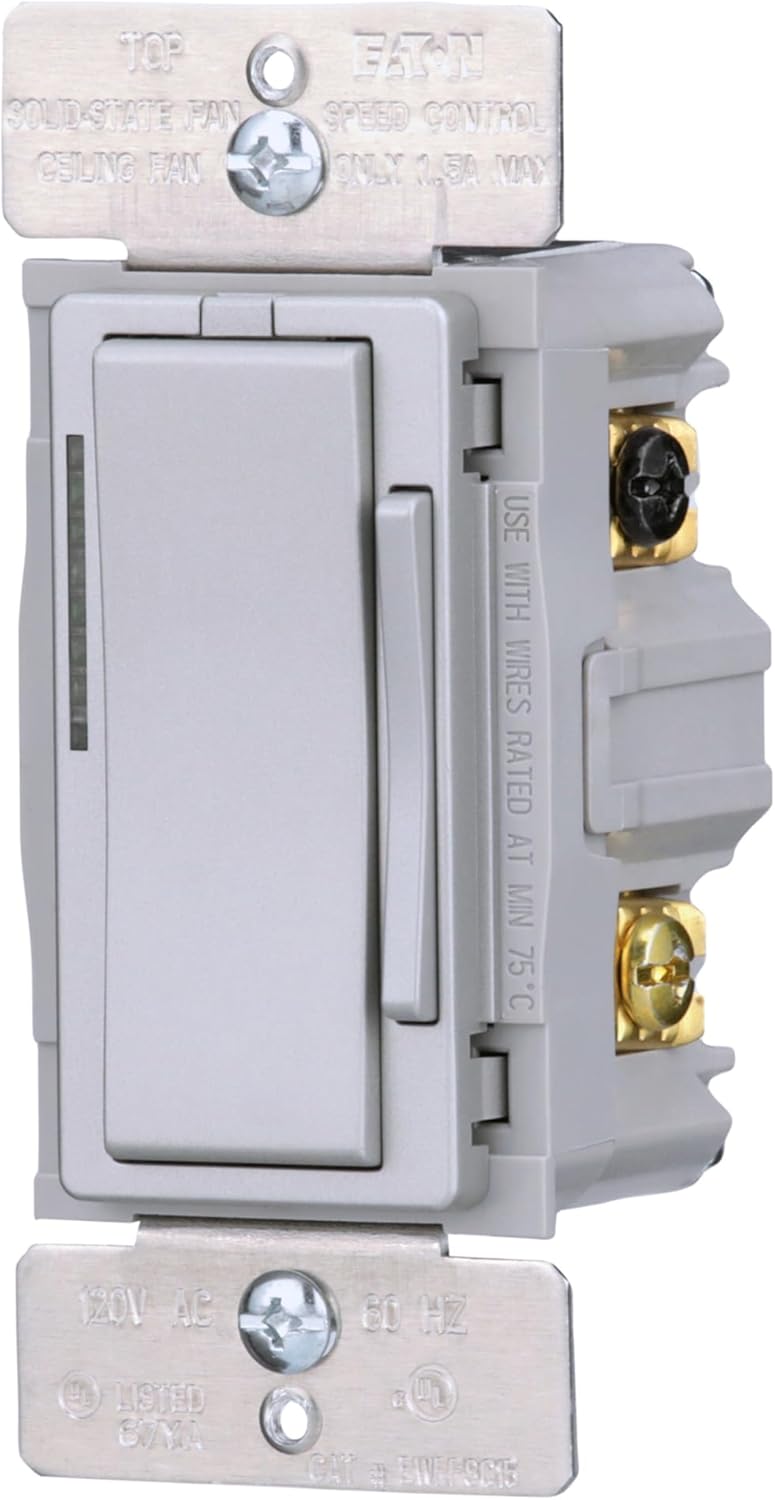 Eaton EWFFSC15-C6-BX-L - ETN PLT Wi-Fi Smart Fan CTRL, W, SG, RB - 1EA