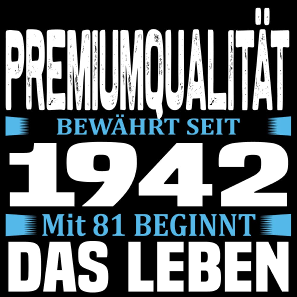 Independently published 81 Jahr bis zur Perfektion gereift 1942: Cooles Geschenk zum 81. Geburtstag Geburtstagsparty Gästebuch Eintragen von Wünschen und Sprüchen lustig 1942 ... | Spruch lustig vintage retro Schwarz Weiss