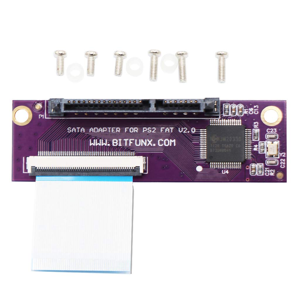 Placa adaptadora SATA para PS2: actualización de adaptador de red original IDE SHOTAY