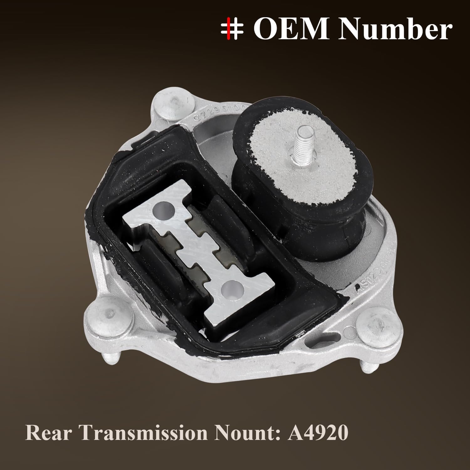 Engine Motor Mount & Trans Mount Replacement for Audi A4 2009 2010 2011 2012, A4 Quattro 2009 2010 2011 2012 2013 2014 2015 2016, Engine Mount Set of 3 Replaces OE# 8K0199381C 8K0199381JN