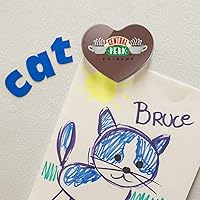 Vista 2 de Friends Central Perk Logo Heart Acrylic Nevera Imán