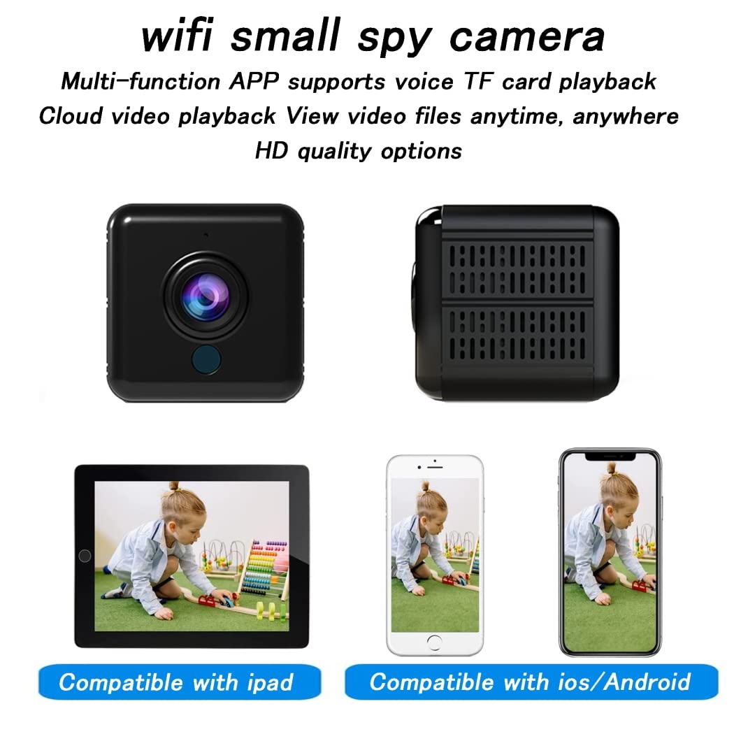 Telecamera Wifi Interno Telecamera Spia Nascosta WiFi 1080P - Mini Camera Sicurezza Con Visione Notturna E Movimento Mini Camera Nascosta WiFi - Foto 11
