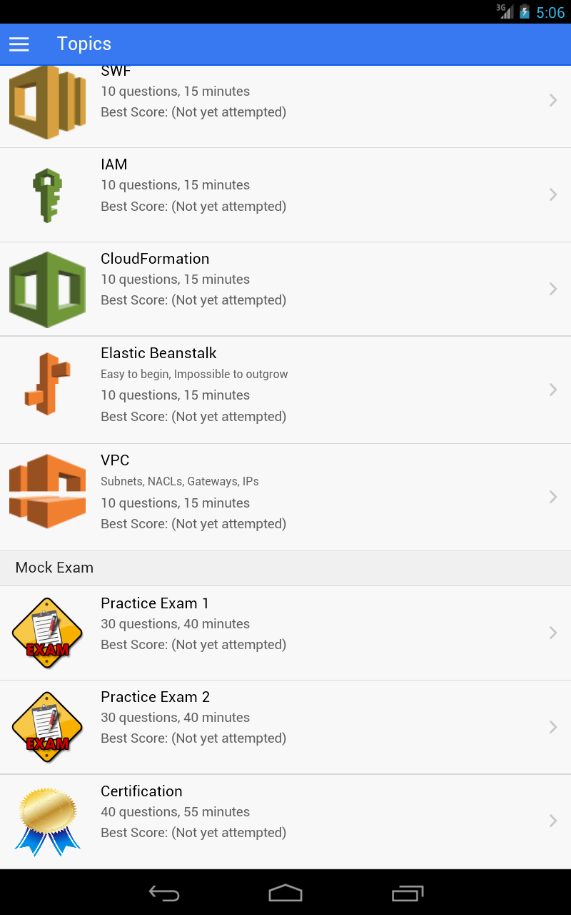 AWS Certified Dev - App on the Amazon Appstore