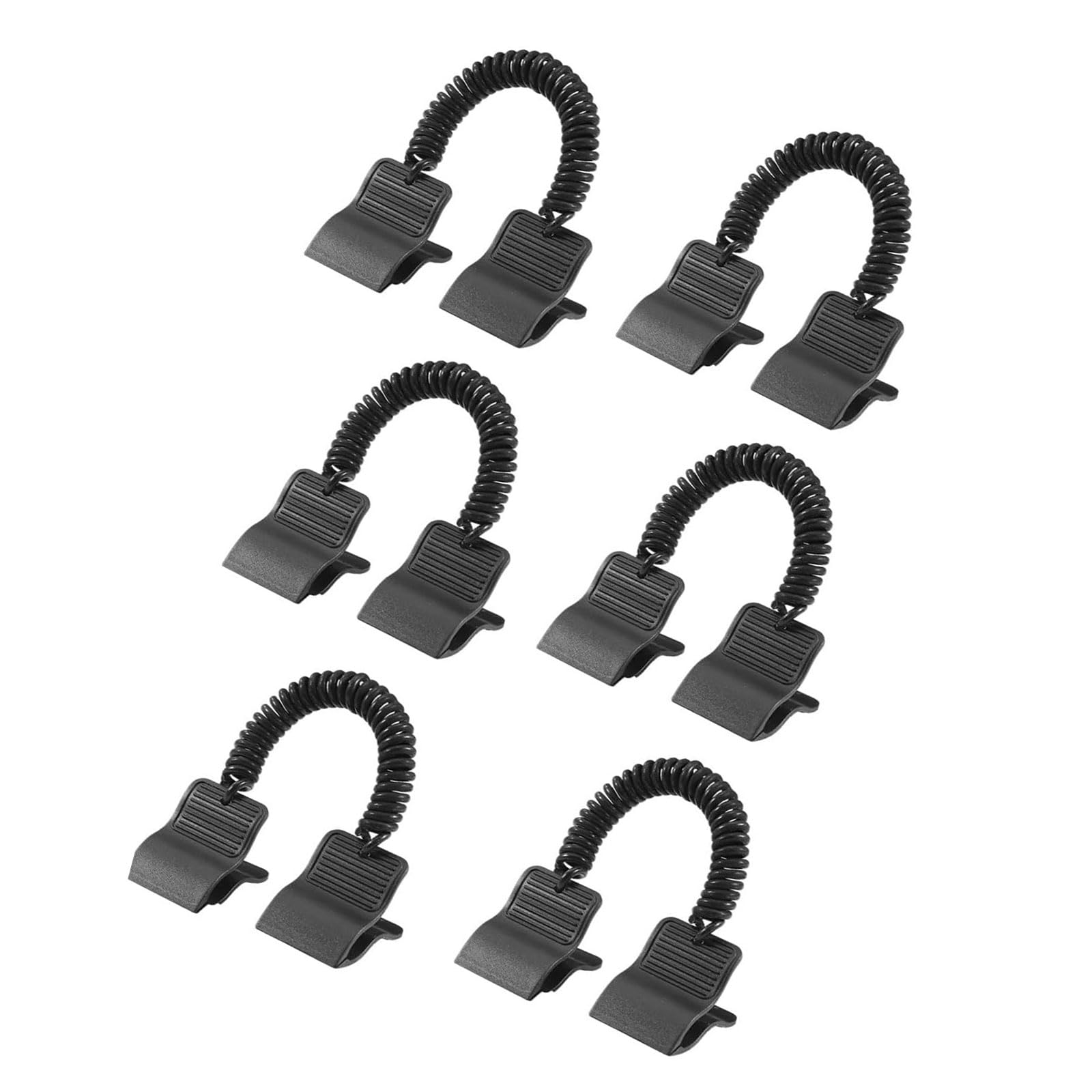 6 Stück Solar Clips mit starkem Halt für runde/ovale Abdeckungen