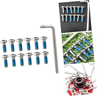KOMBIUDA 1 Conjunto De Parafuso De Disco T25 Parafuso De Fixação De Freio A Disco Acessórios Para Parafuso De Freio A Disco Parafuso De Retenção Do Rotor Chave Sextavada Parafusos De