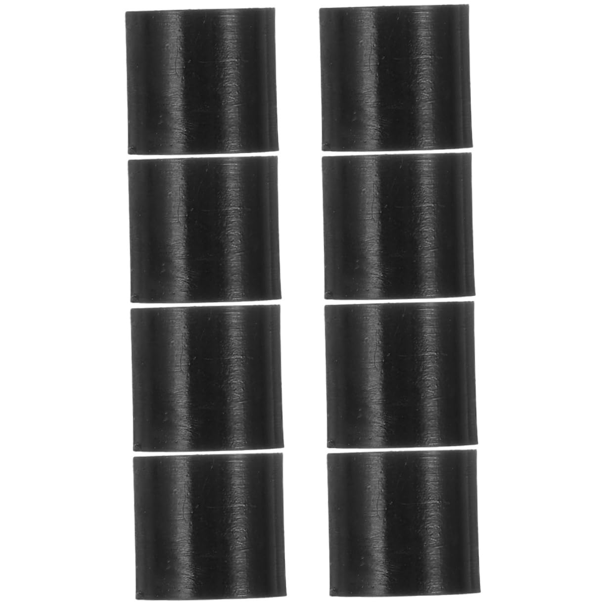 BESTonZON 8Pcs Billiard Pool Stick Ferrules Durable Snooker Replacement Tips for Standard Cues for Pool Lovers and Players Easy to Install Billiard Supplies