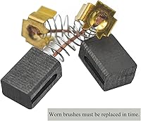 Vista 2 de CB407 - Cepillos de carbono de repuesto para herramientas eléctricas Makita, taladro rotativo, sierras de calar, taladro, taladro de martillo