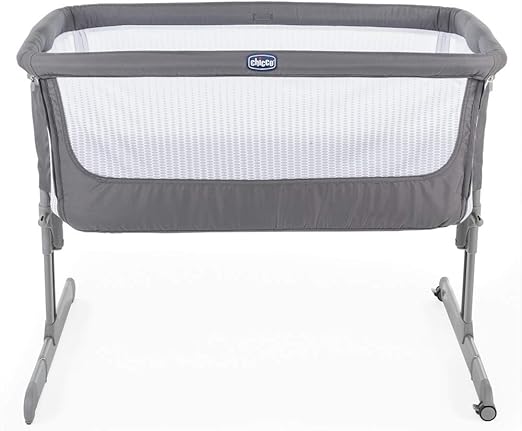 Chicco Next2me Me Air Bedside Crib Dark Grey From Birth To 9 Kg Travel Bag Amazon Co Uk Baby Products