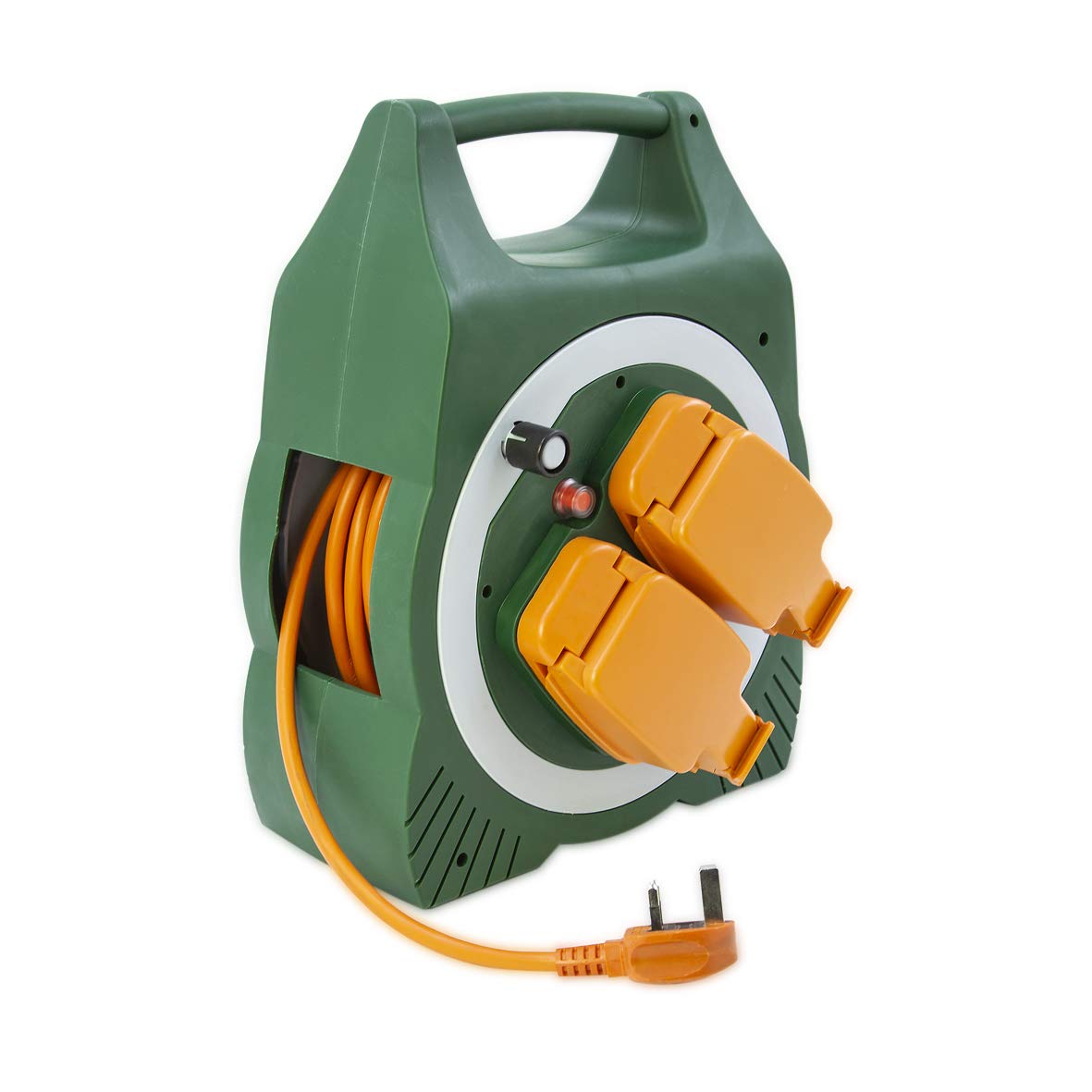 Benross 41009 2 Way Outdoor Cable Reel with 15 Metre Cable