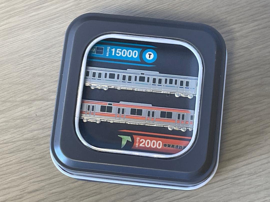 Amazon.co.jp: 東京メトロ15000系 東葉高速鉄道2000系 ネクタイピン