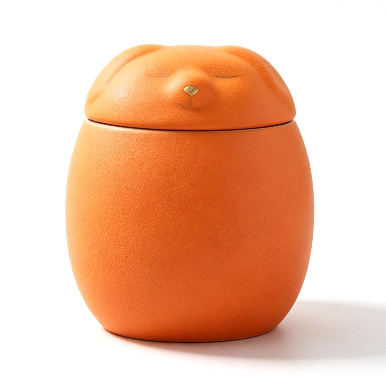 UpGBRF Ceramic Tea Canister Storage Pottery Jar Pantry 160ML Organizer