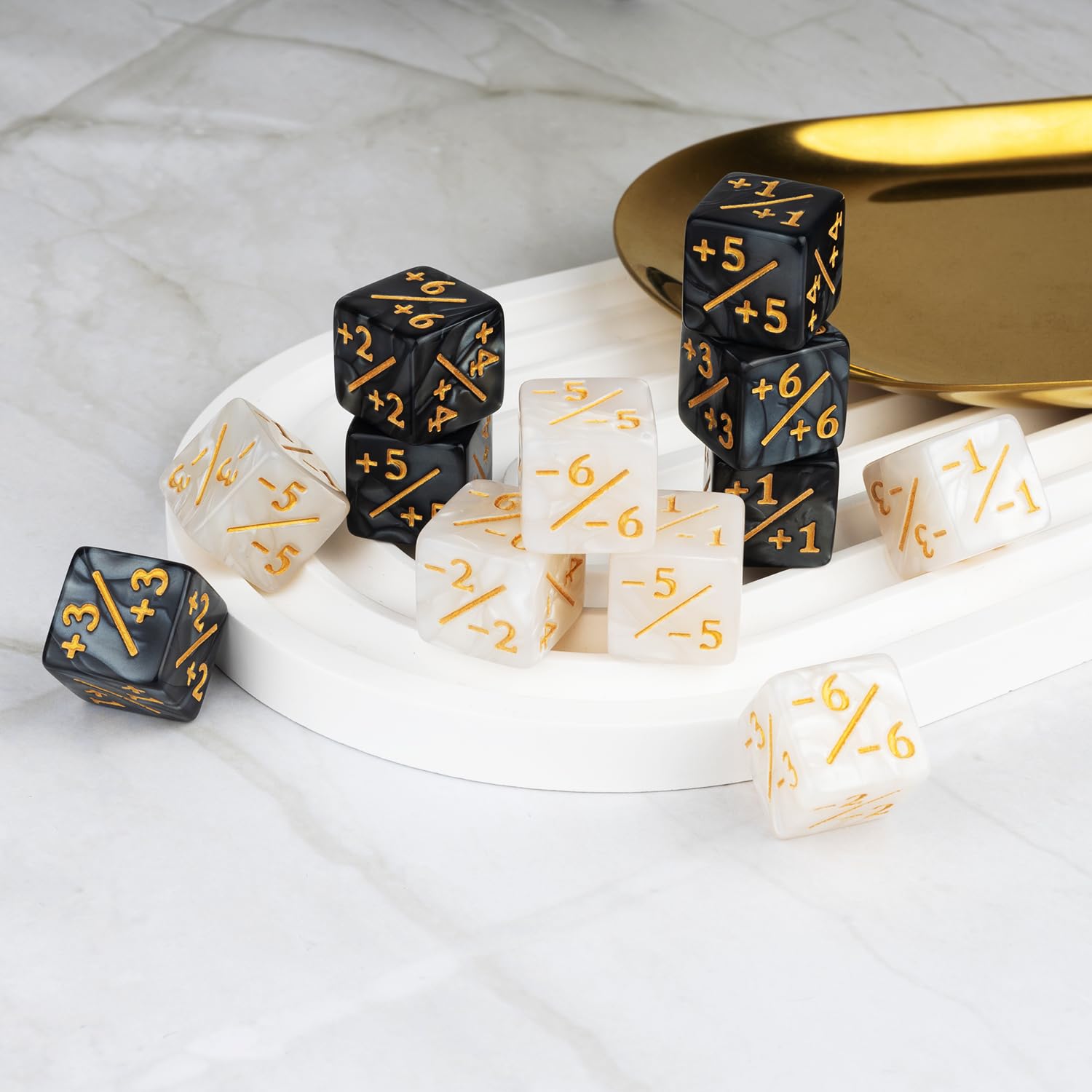 Creature Stat Trackers Creature Stat Tokens MTG Dice Set - 48 Piece Ability  Keywords & Life Counter Tokens - Magic The Gathering Game Accessories Final  Fantasy Magic The Gathering 1/-1 Counter Dice