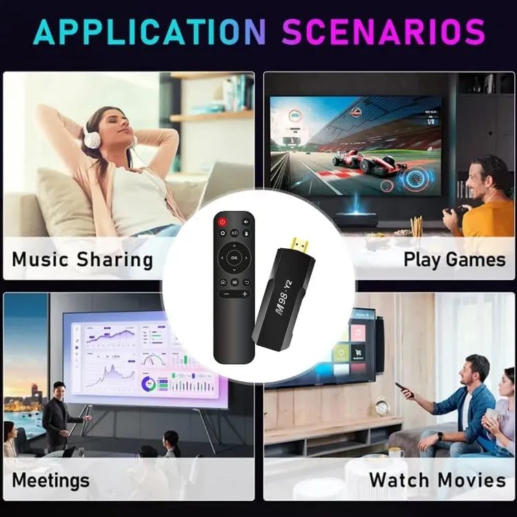 Application scenarios for Y2 M98 Smart Android TV Stick