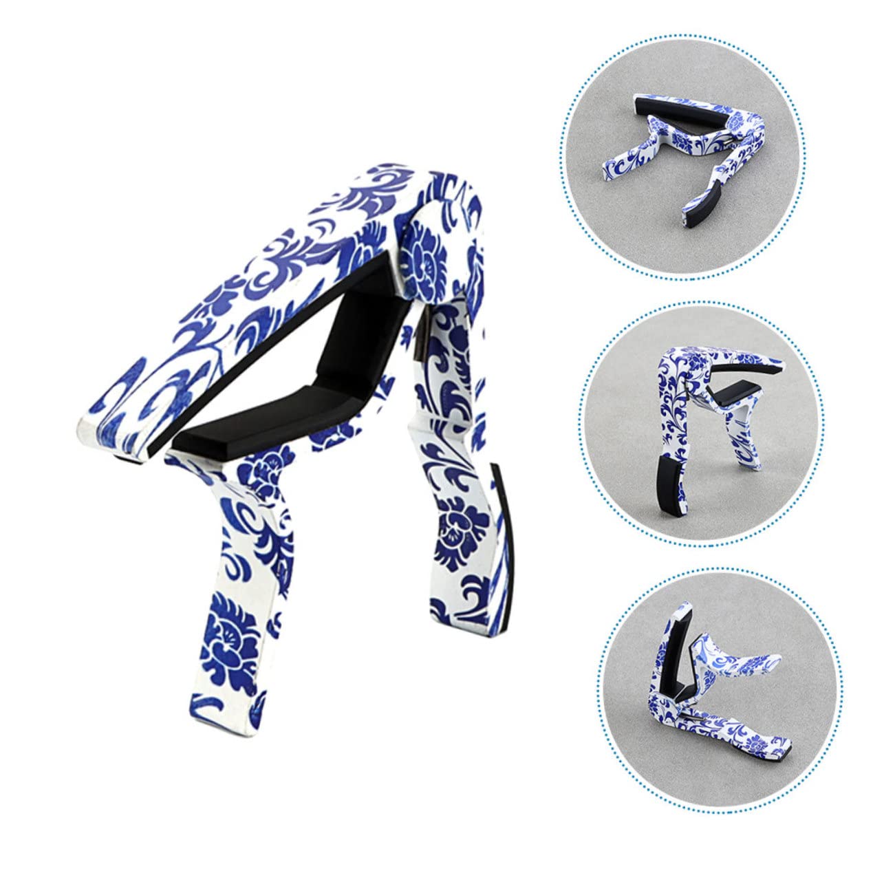 Yardwe 4 Piezas cejilla de guitarra accesorio de guitarra s electricas capo acústica bajo cejilla electrica accesorios de Metal