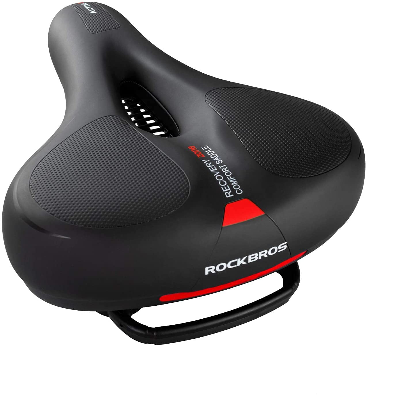 Bike Seat Cushion Comfortable Soft Bicycle Saddle for Men Women Ergonomic Breathable Waterproof Bicycle Seat Fits MTB, Road Bike, Spinning Bike, Exercise Bike, City Bike 26 * 22cm