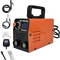 Vista 6 de Máquina de soldadura de 110 V, soldador de palo, pantalla digital, LCD, mini soldador portátil MMA, soldador principiante, para entusiastas