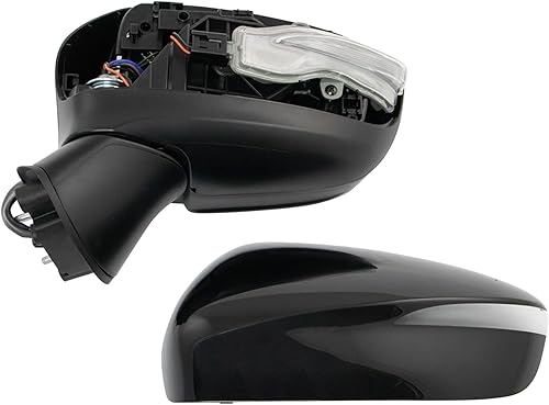 Miniatura 7 de TRQ Espejo lateral con señal de giro con calefacción eléctrica para punto ciego para que coincida con el lado del pasajero RH para Mazda CX3