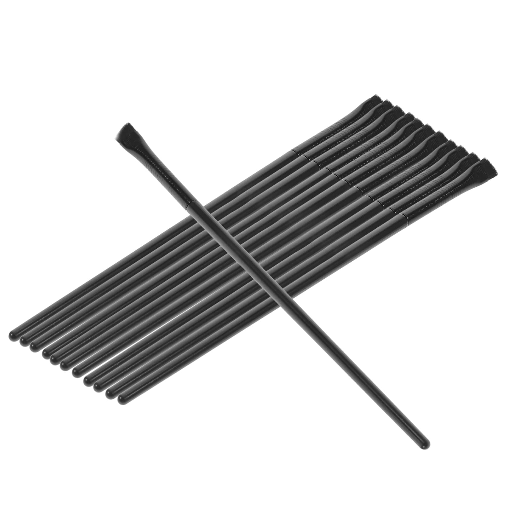Ipetboom Angled Eyeliner Brush 12pcs Makeup Brush Set for Professional Home Use