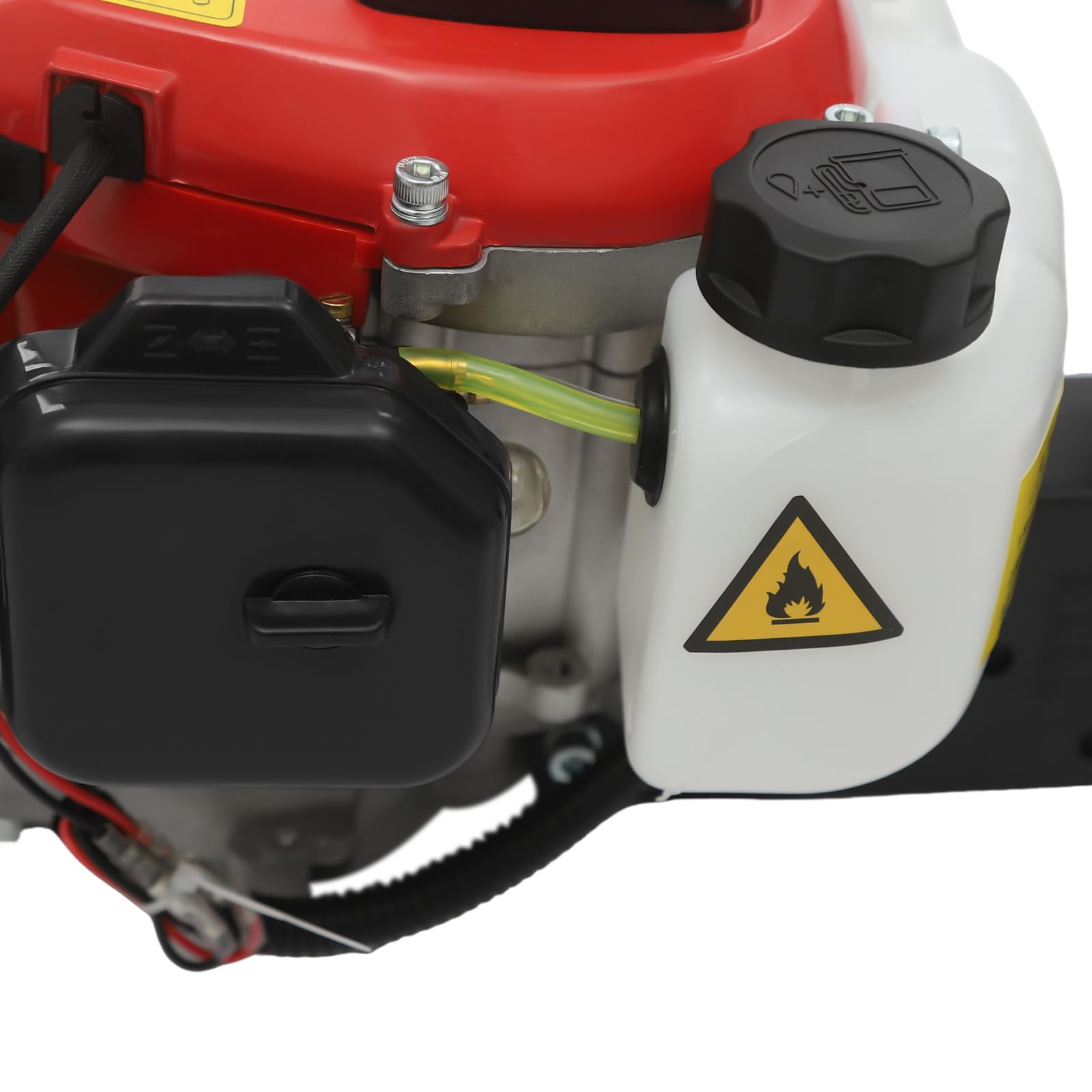 Cortasetos profesional de gasolina Cortasetos de jardín Cortasetos de 2 tiempos Operación potente y silenciosa Fácil de transportar Adecuado para cortar en parques, jardines, escuelas, autopistas