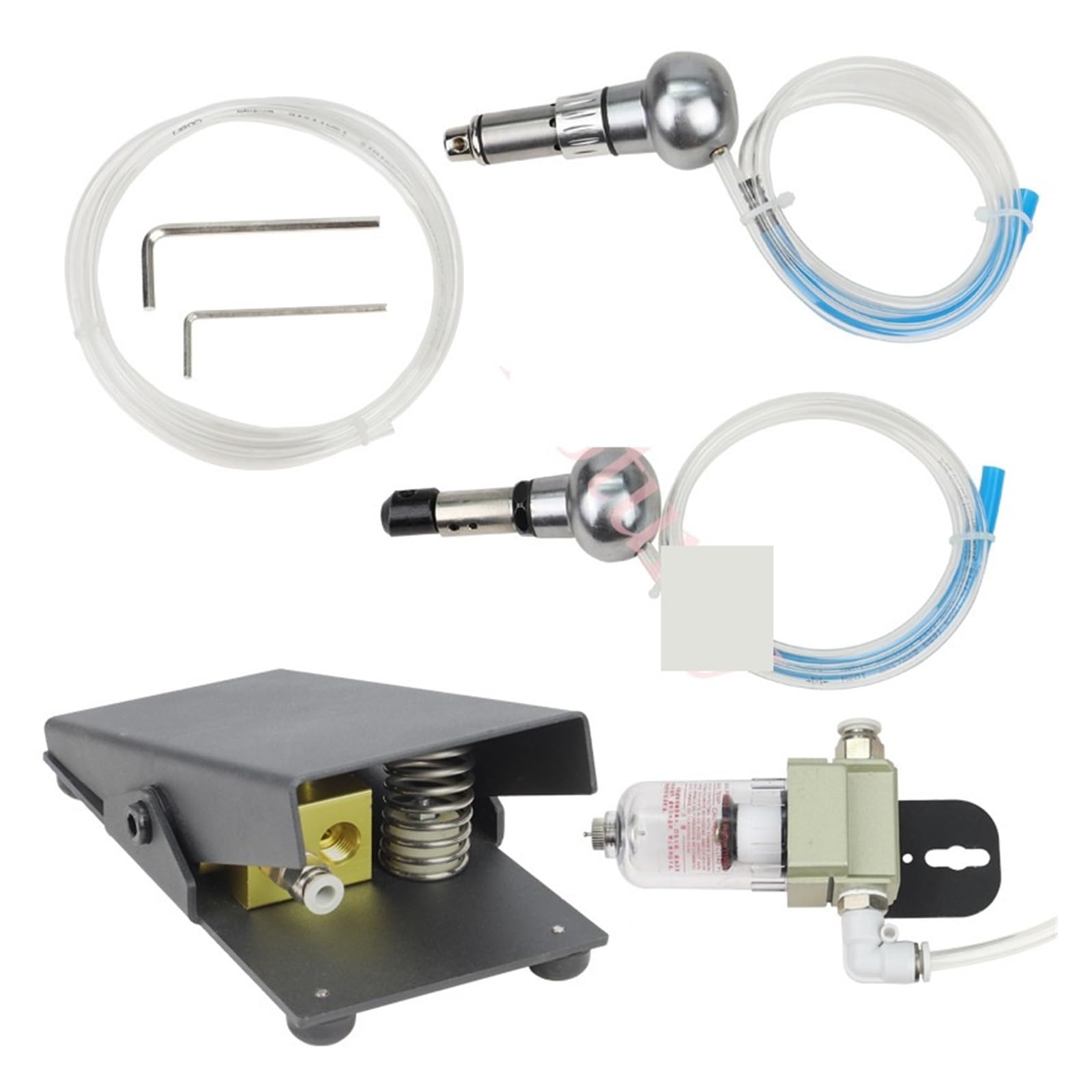 Macchina for incisione pneumatica Graver Machine, strumenti for l'incastonatura a pietra Set for incisore di gioielli for metallo oro arnto