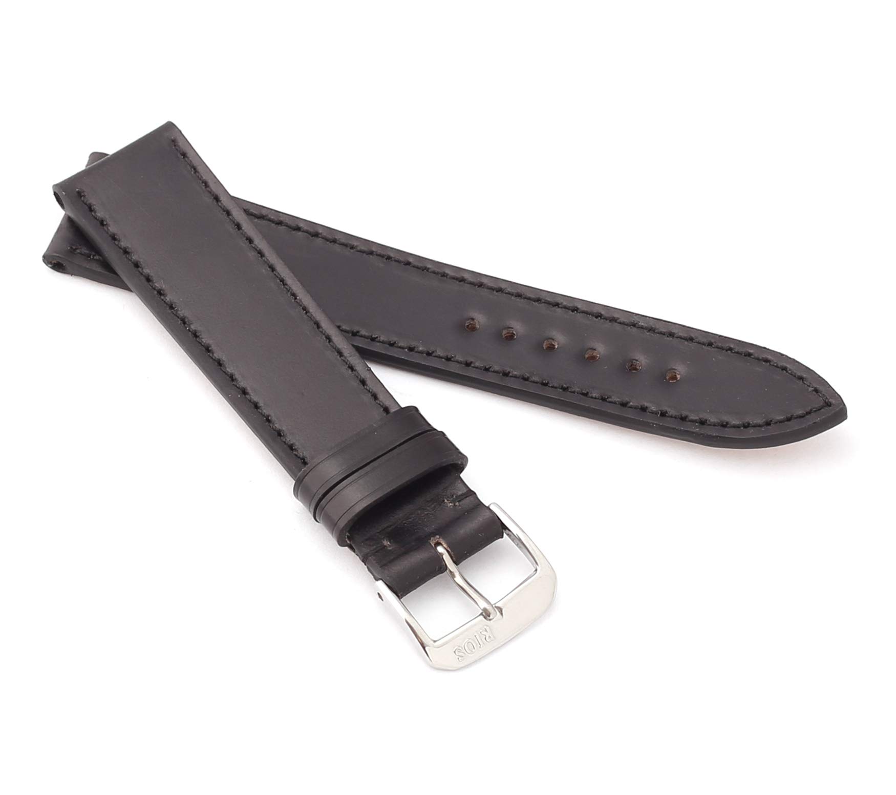 RIOS 1931 Unisex Watch Strap Shell Cordovan Model Seattle 18 mm