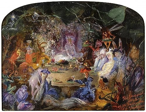Le Banquet de Anster Fitzgerald impression toile 60x90cm pour une ambiance inspirante