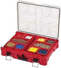 48-22-8430 For Milwaukee10-Bin Impact Resistant Polymer Packout Organizer Length 19.76 in. Width 15 in. Height 4.61 in.