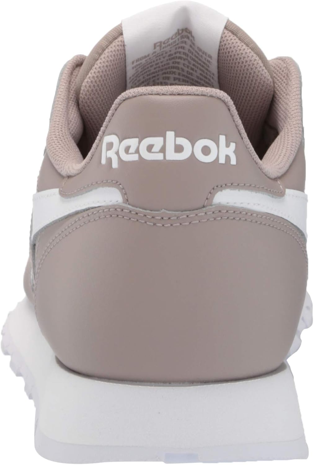 Reebok Men's Classic Leather Sneaker, Boulder Grey/White/Vector red - Image 3