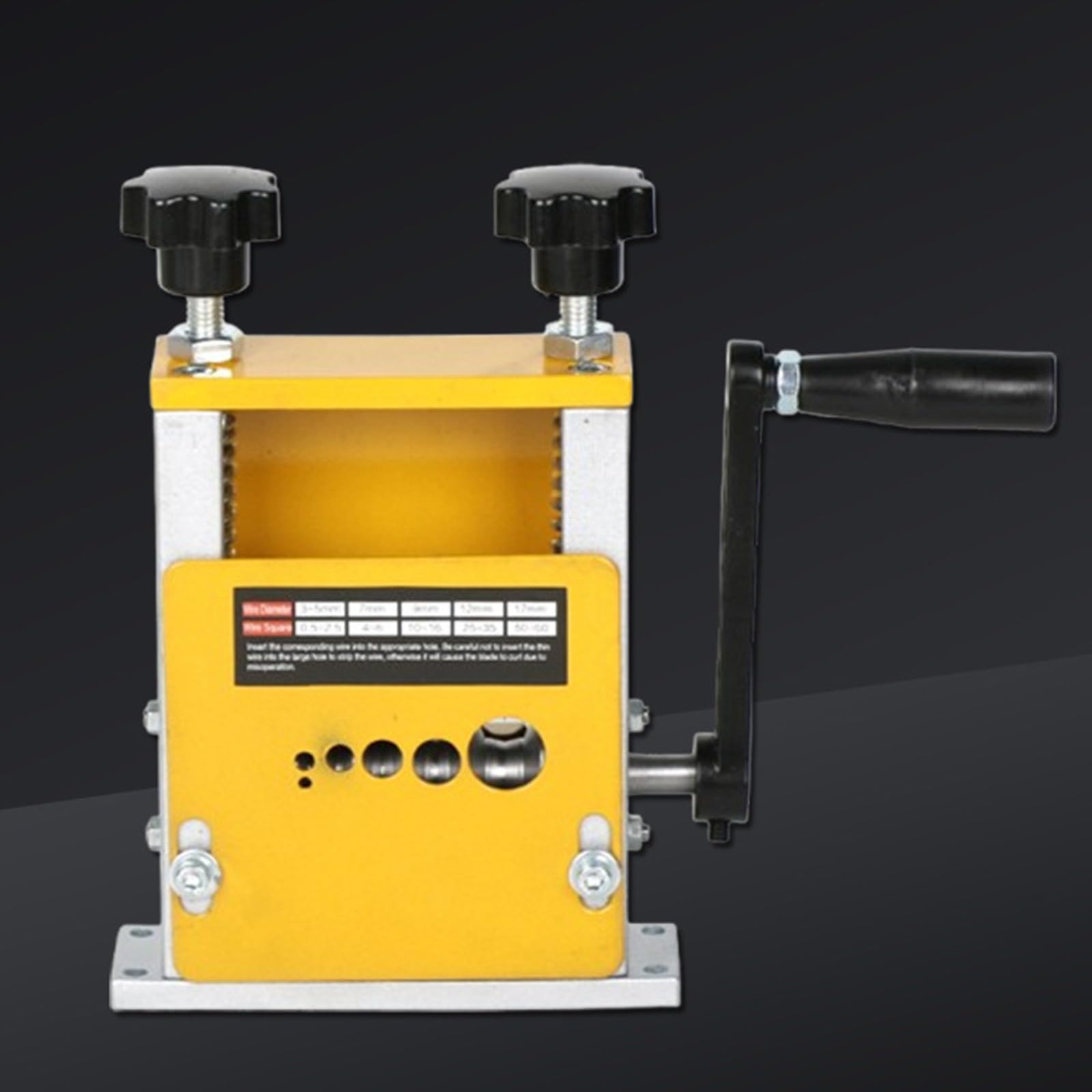 Outil de dénudage sûr avec pince à dénuder électrique manuelle automatique multi-trous pour différents fils - Efficace - Portable - Efficace - Machine à dénuder électrique manuelle automatique