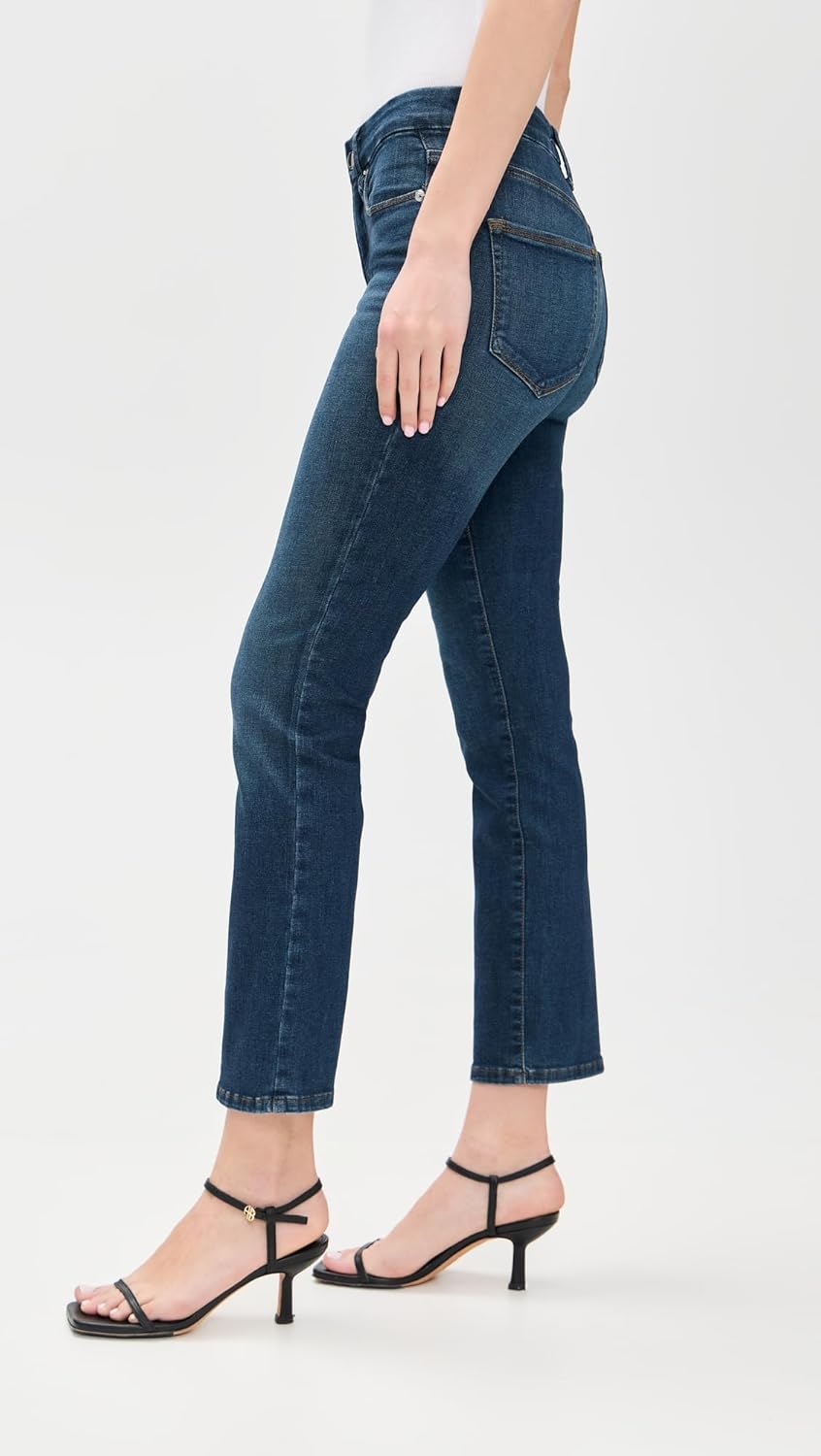 STRAIGHT FIT JEANS | GOOD LEGS BLACK184 by good american - Image 4