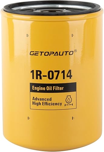 1R-0714 Filtro de aceite para Caterpillar CAT 307C 306 308C 308D 305.5 4M40 E200B retroexcavadora 446B 446D 1R0714 8T6307 9Y0858 9N-6007