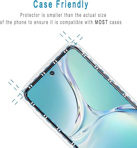 Miniatura 6 de Bencuku Paquete de 2 protectores de pantalla de vidrio templado diseñados para Motorola Moto G Power 5G (2025), antiarañazos, sin burbujas